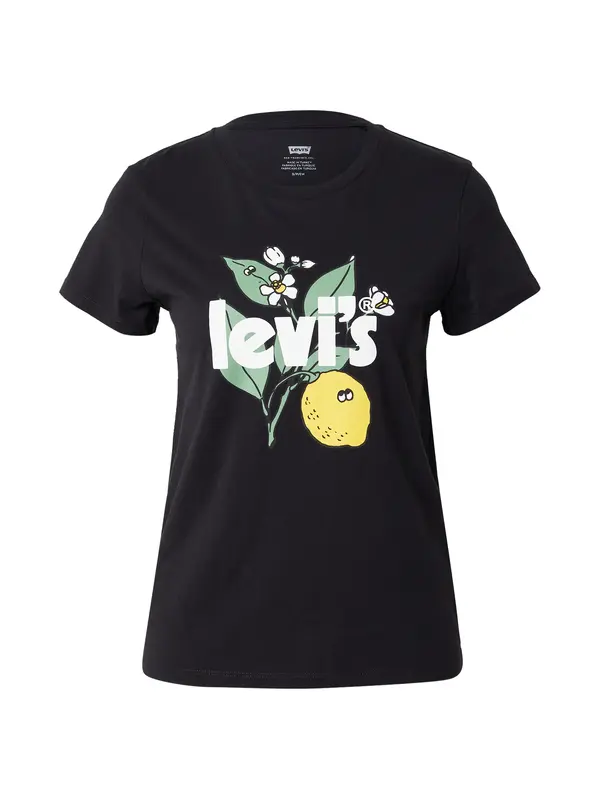 LEVI'S ® LEVI'S ® Majica 'THE PERFECT'  rumena / pastelno zelena / črna / bela