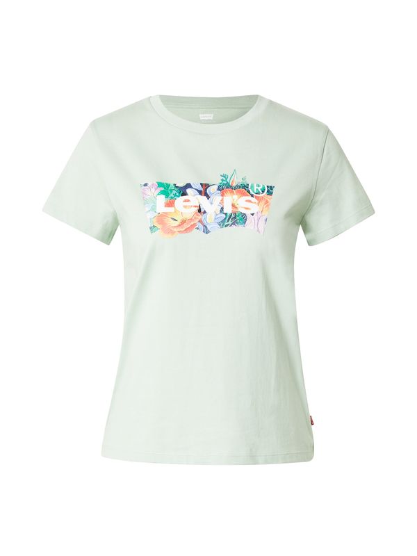 LEVI'S ® LEVI'S ® Majica 'THE PERFECT'  svetlo modra / pastelno zelena / majnica / oranžna