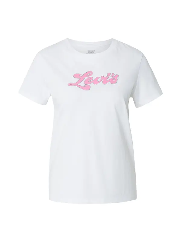 LEVI'S ® LEVI'S ® Majica 'THE PERFECT'  svetlo roza / srebrna / bela