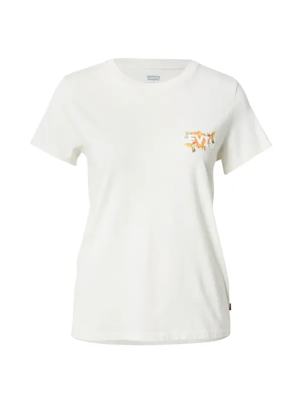 LEVI'S ® LEVI'S ® Majica 'The Perfect'  svetlo zelena / oranžna / svetlo oranžna / bela
