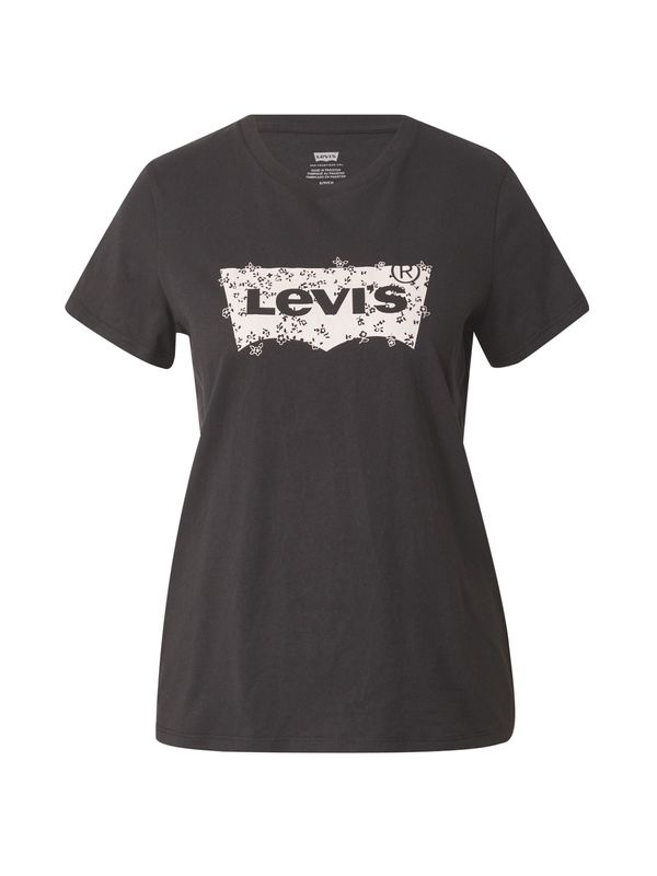 LEVI'S ® LEVI'S ® Majica 'The Perfect Tee'  črna / bela