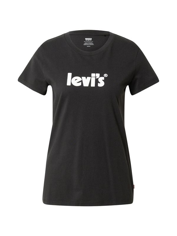 LEVI'S ® LEVI'S ® Majica 'The Perfect Tee'  črna / bela