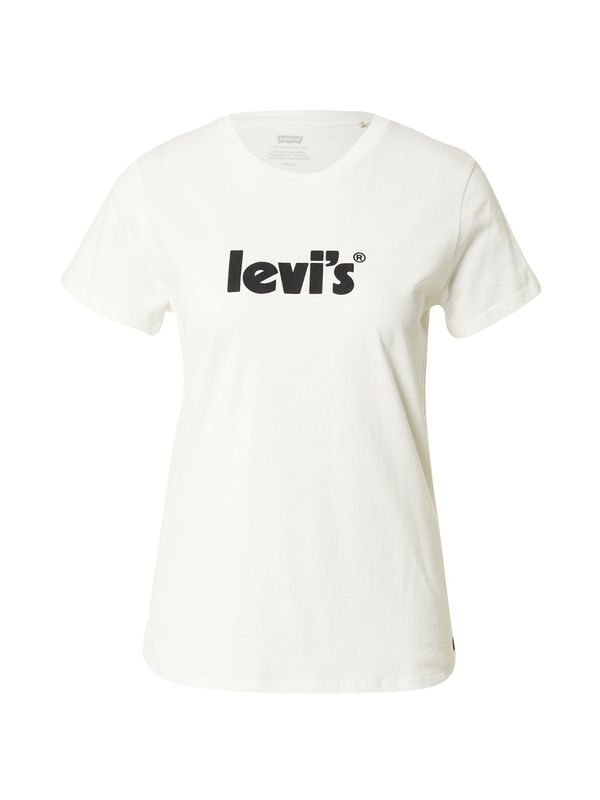LEVI'S ® LEVI'S ® Majica 'The Perfect Tee'  črna / bela