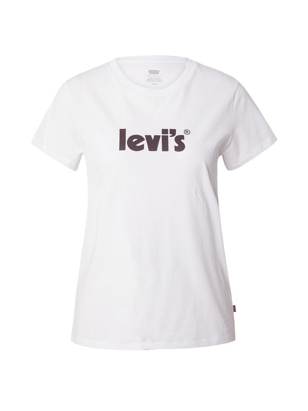 LEVI'S ® LEVI'S ® Majica 'The Perfect Tee'  črna / bela