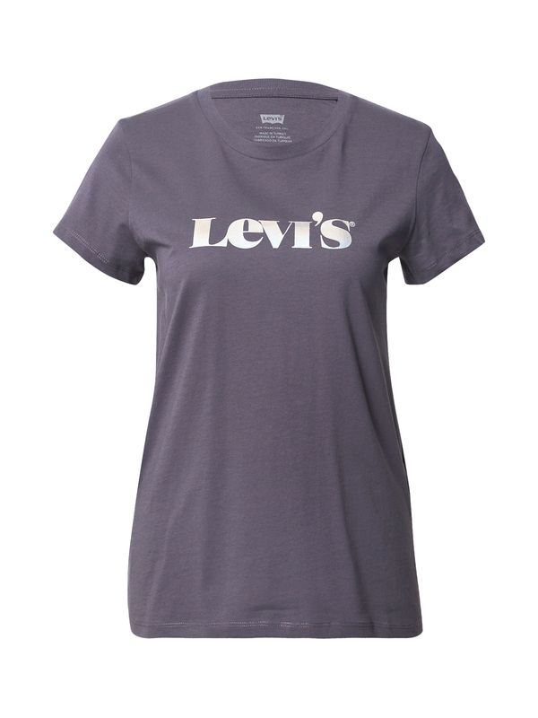 LEVI'S ® LEVI'S ® Majica 'The Perfect Tee'  temno siva / bela