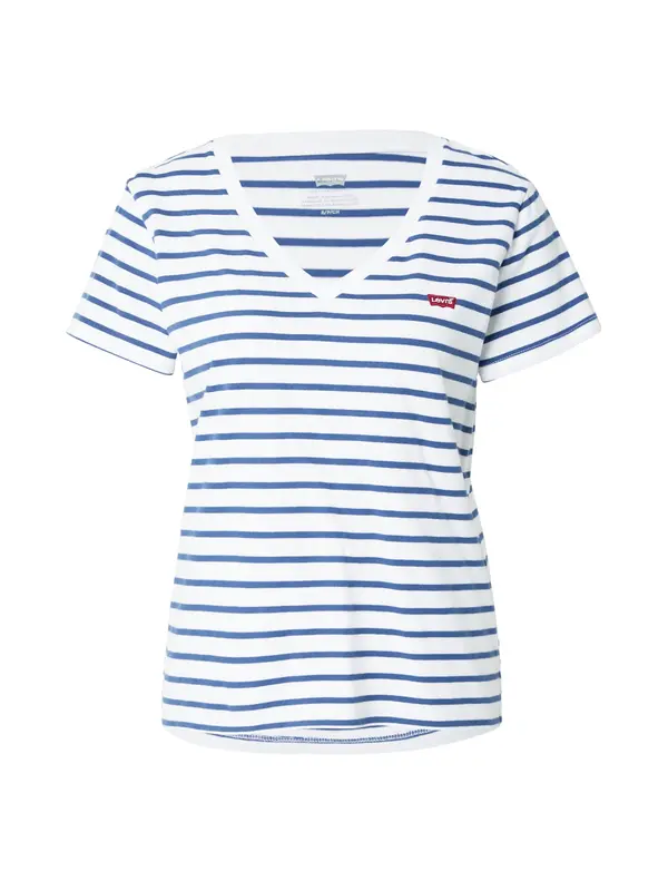 LEVI'S ® LEVI'S ® Majica 'The Perfect V-Neck'  mornarska / bela