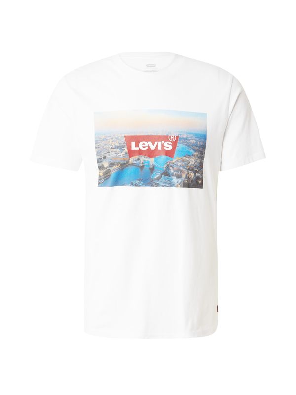 LEVI'S ® LEVI'S ® Majica 'TOKYO'  azur / rdeča / črna / bela