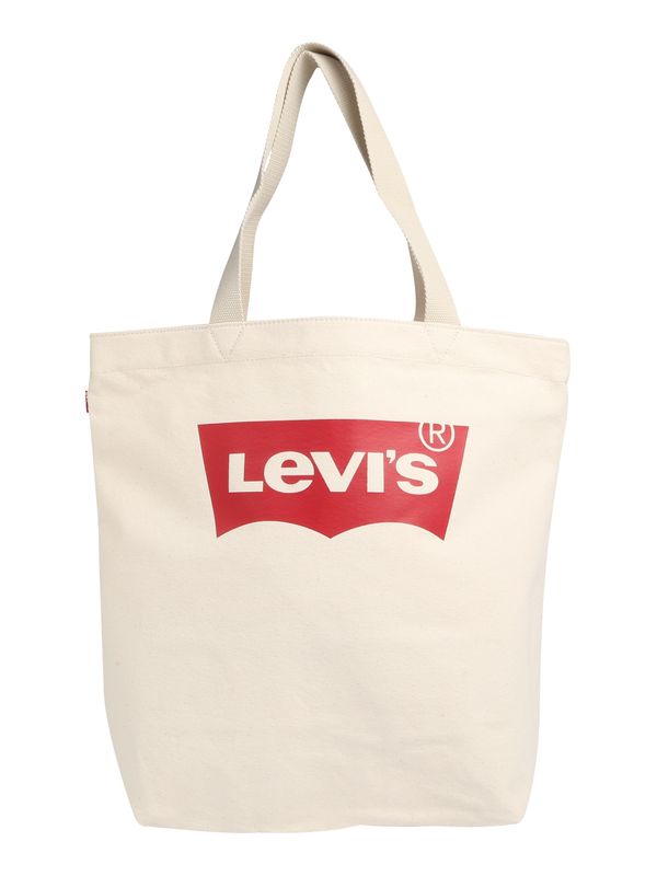 LEVI'S ® LEVI'S ® Nakupovalna torba  ecru / rdeča