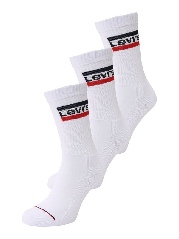 LEVI'S ® LEVI'S ® Nogavice  modra / rdeča / črna / bela