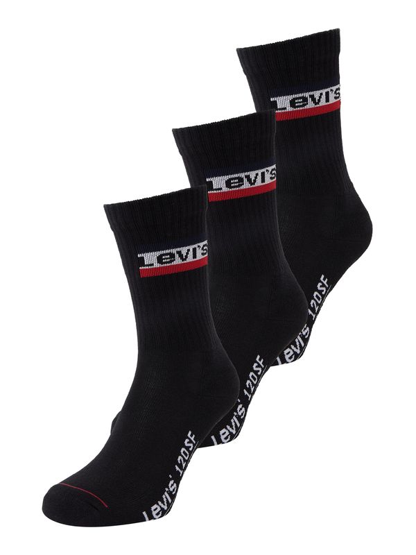 LEVI'S ® LEVI'S ® Nogavice  rdeča / črna / off-bela