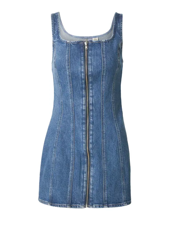 LEVI'S ® LEVI'S ® Obleka 'Seamed Zip Dress'  moder denim