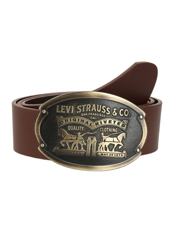 LEVI'S ® LEVI'S ® Pas 'Billy'  rjava / zlata / črna