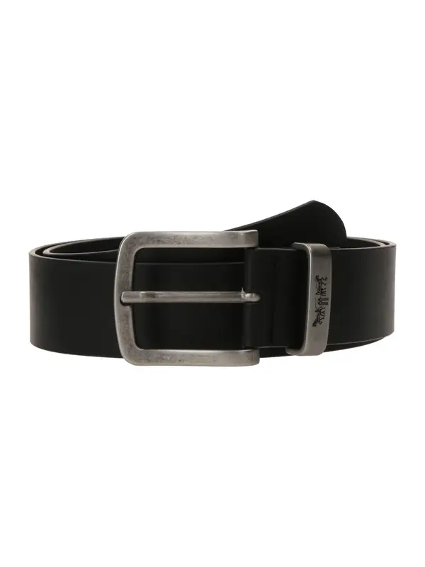 LEVI'S ® LEVI'S ® Pas 'Metal Two Horse Keeper Belt'  črna