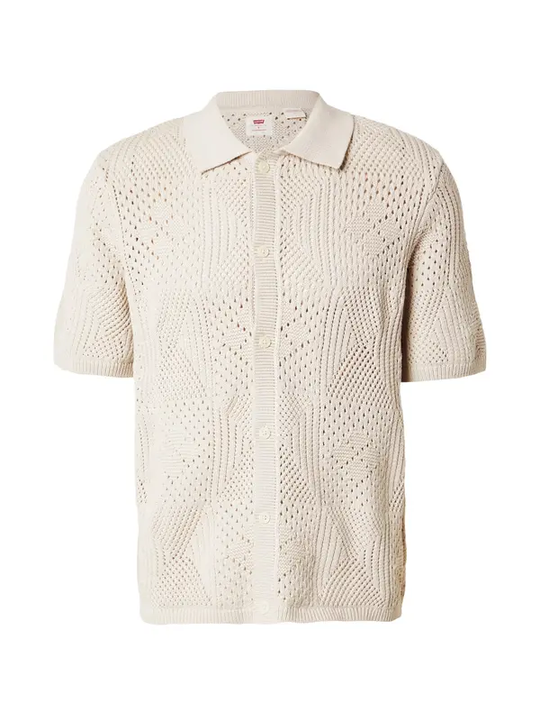 LEVI'S ® LEVI'S ® Pletena jopa 'Sweater Camp Shirt'  bež
