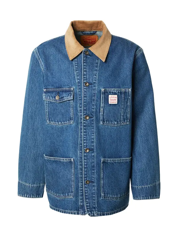 LEVI'S ® LEVI'S ® Prehoden plašč 'Berkley Chore Coat'  moder denim / brokat
