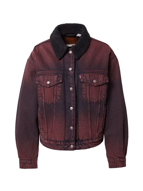 LEVI'S ® LEVI'S ® Prehodna jakna '90S'  burgund / vinsko rdeča / črna