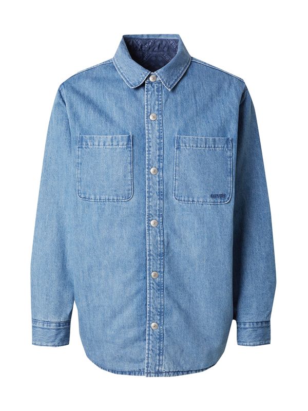 LEVI'S ® LEVI'S ® Prehodna jakna 'Bryant Padded Reversible Overshirt'  marine / golobje modra / moder denim