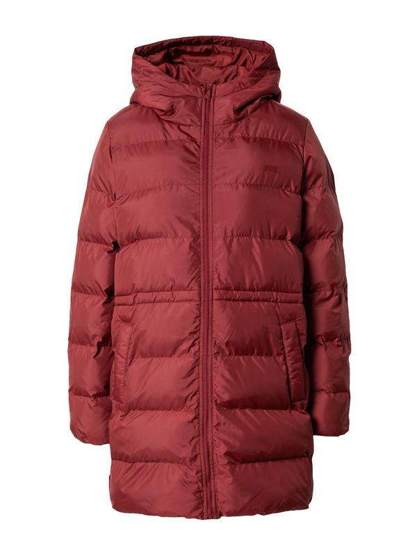 LEVI'S ® LEVI'S ® Prehodna jakna 'Hooded Midi'  rubin rdeča