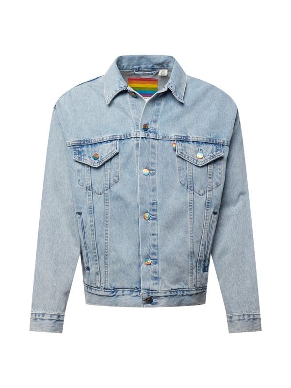 LEVI'S ® LEVI'S ® Prehodna jakna 'Liberation Trucker'  svetlo modra / mešane barve