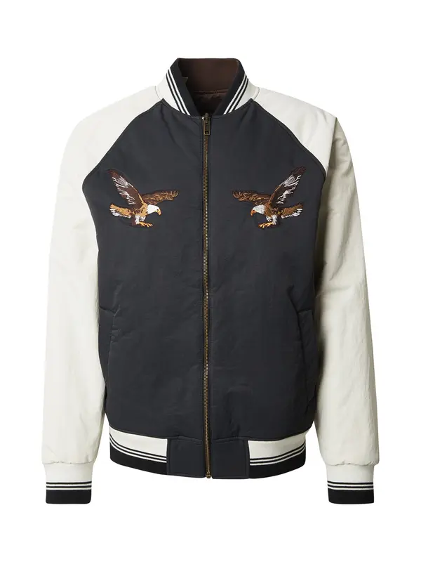 LEVI'S ® LEVI'S ® Prehodna jakna 'Madera Souvenir Jacket'  čokolada / pueblo / črna / bela