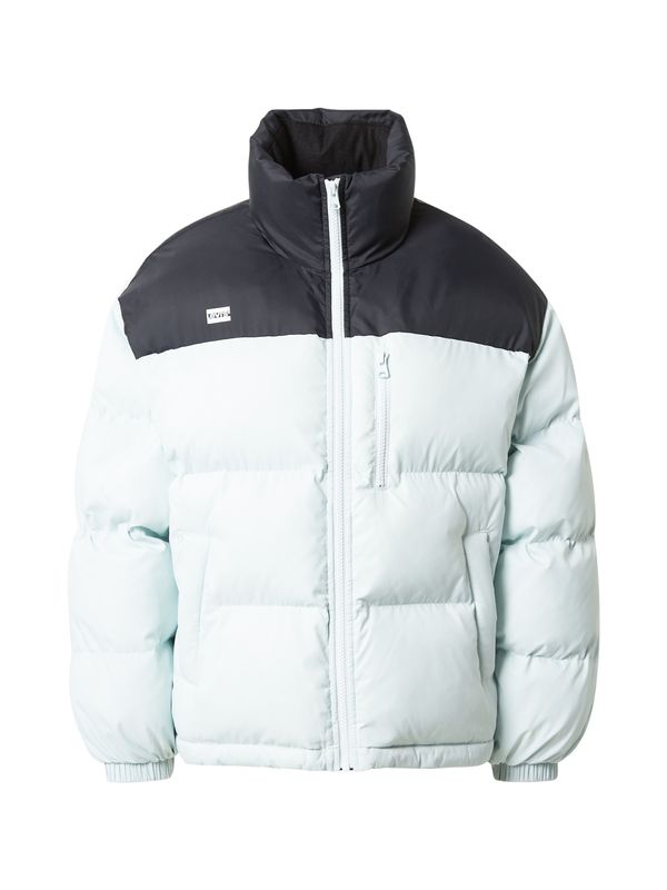 LEVI'S ® LEVI'S ® Prehodna jakna 'Noe Short Puffer'  svetlo modra / črna / bela