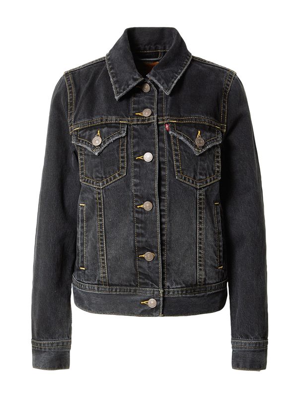 LEVI'S ® LEVI'S ® Prehodna jakna 'Noughties Trucker'  črn denim