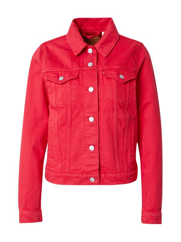 LEVI'S ® LEVI'S ® Prehodna jakna 'Original Trucker'  rdeča
