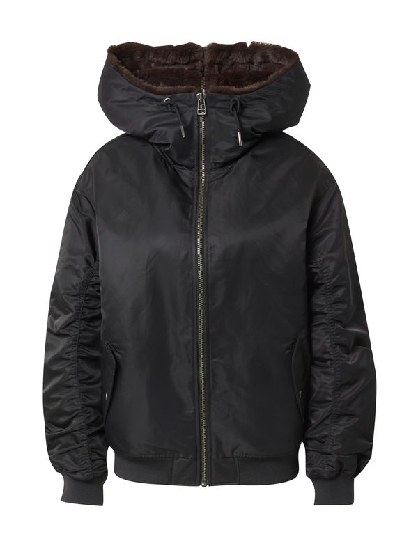 LEVI'S ® LEVI'S ® Prehodna jakna 'Oversized Hooded Jacket'  črna