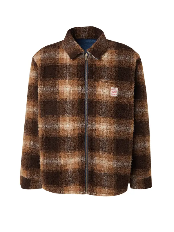 LEVI'S ® LEVI'S ® Prehodna jakna 'Reversible Shacket'  bež / indigo / rjava