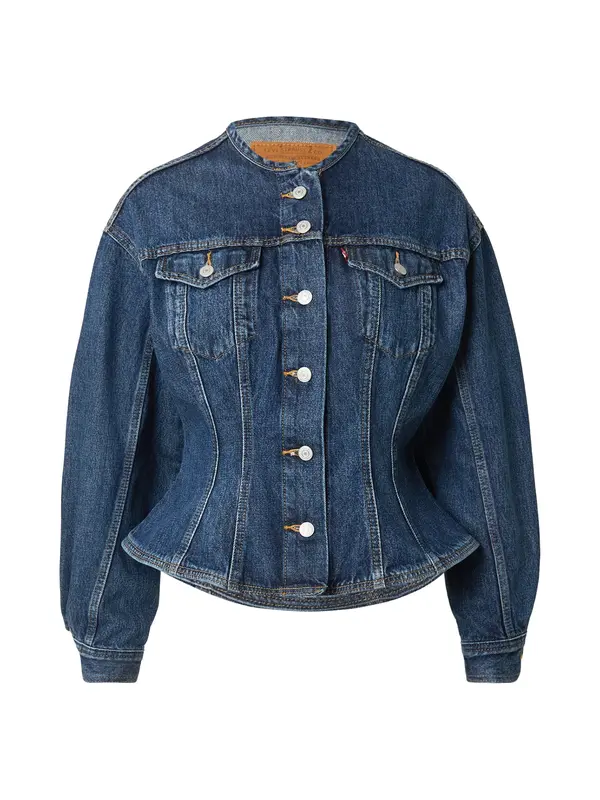 LEVI'S ® LEVI'S ® Prehodna jakna 'Sculpted Trucker Jacket'  temno modra