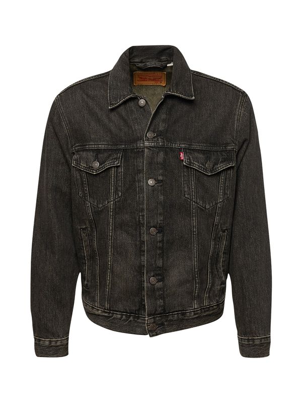 LEVI'S ® LEVI'S ® Prehodna jakna 'The Trucker Jacket'  črn denim