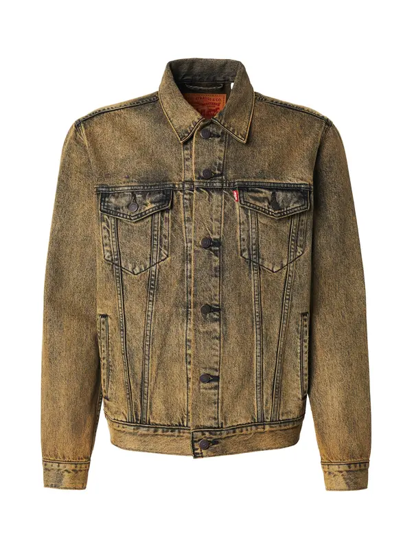 LEVI'S ® LEVI'S ® Prehodna jakna 'Trucker Jacket'  sepija / črna