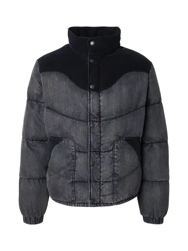 LEVI'S ® LEVI'S ® Prehodna jakna 'Wild West Short'  črna / črn denim