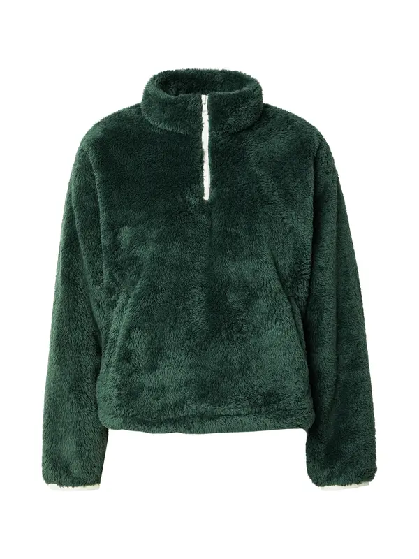 LEVI'S ® LEVI'S ® Pulover 'Gemma Sherpa 1/4 Zip Sweatshirt'  temno zelena
