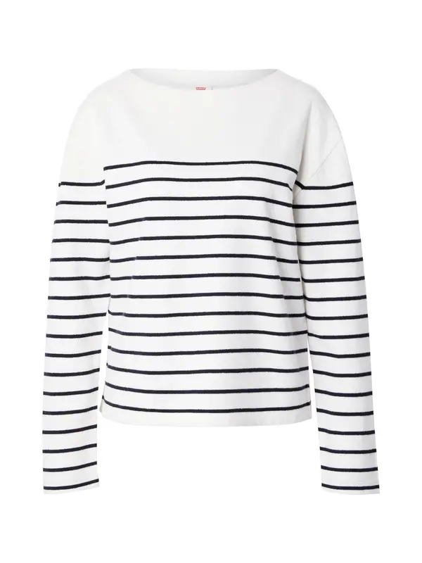 LEVI'S ® LEVI'S ® Pulover 'Marin Striped Top'  črna / bela