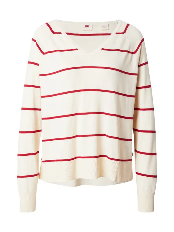 LEVI'S ® LEVI'S ® Pulover 'Petal'  rdeča / volneno bela