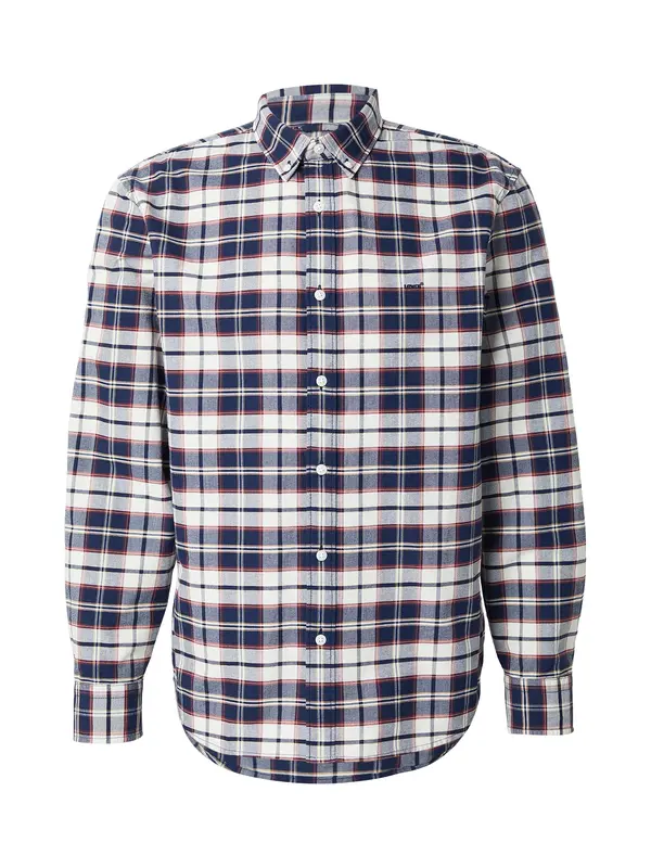 LEVI'S ® LEVI'S ® Srajca 'AUTHENTIC'  marine / svetlo rumena / temno rdeča / bela