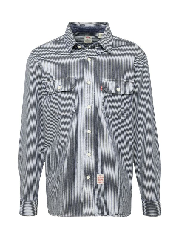 LEVI'S ® LEVI'S ® Srajca 'CLASSIC WORKER'  indigo / živo rdeča / bela