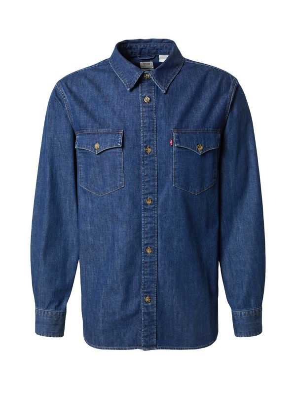 LEVI'S ® LEVI'S ® Srajca 'Relaxed Fit Western'  temno modra
