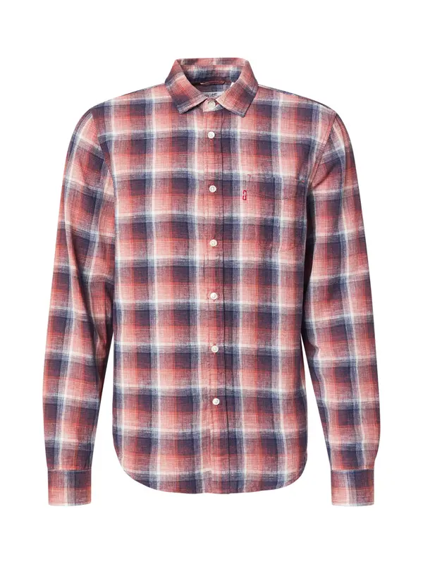 LEVI'S ® LEVI'S ® Srajca 'Sunset'  modra / rdeča / bela