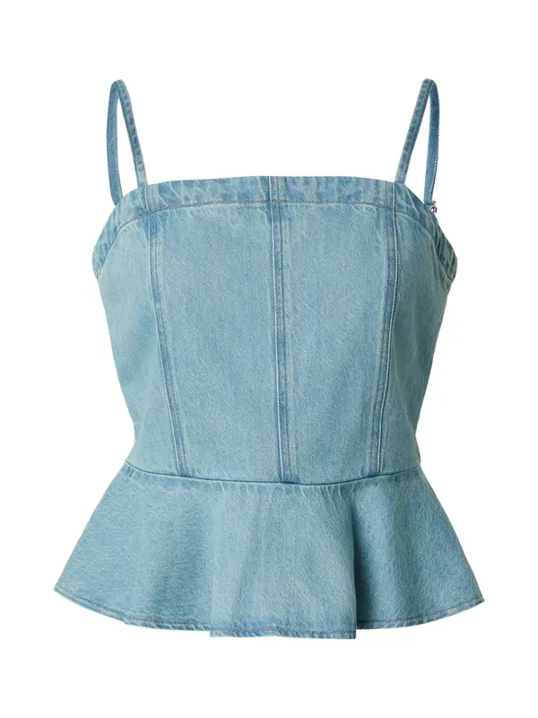 LEVI'S ® LEVI'S ® Top 'Anderson Flounce Top'  svetlo modra
