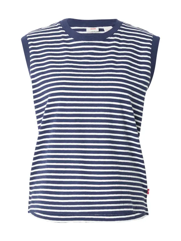 LEVI'S ® LEVI'S ® Top 'Boxy Tank Top'  mornarska / bela
