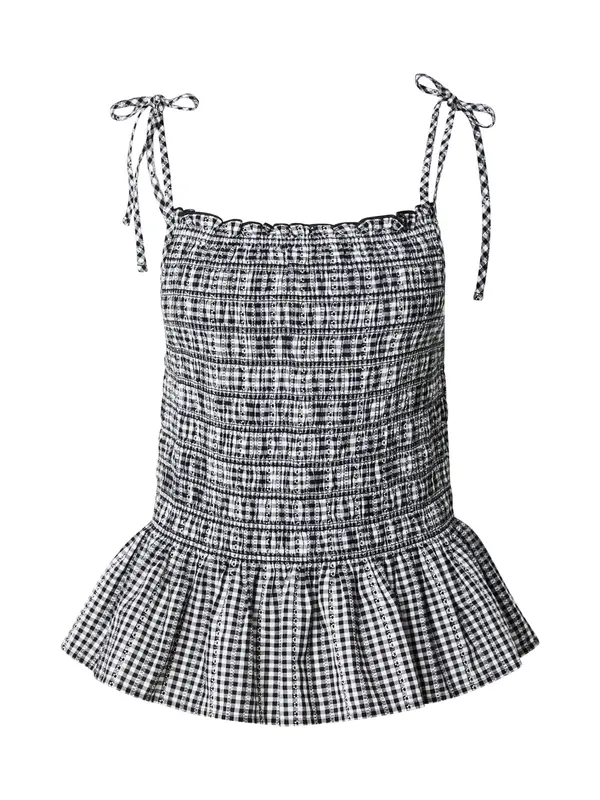 LEVI'S ® LEVI'S ® Top 'Monaco Sleeveless Blouse'  črna / bela