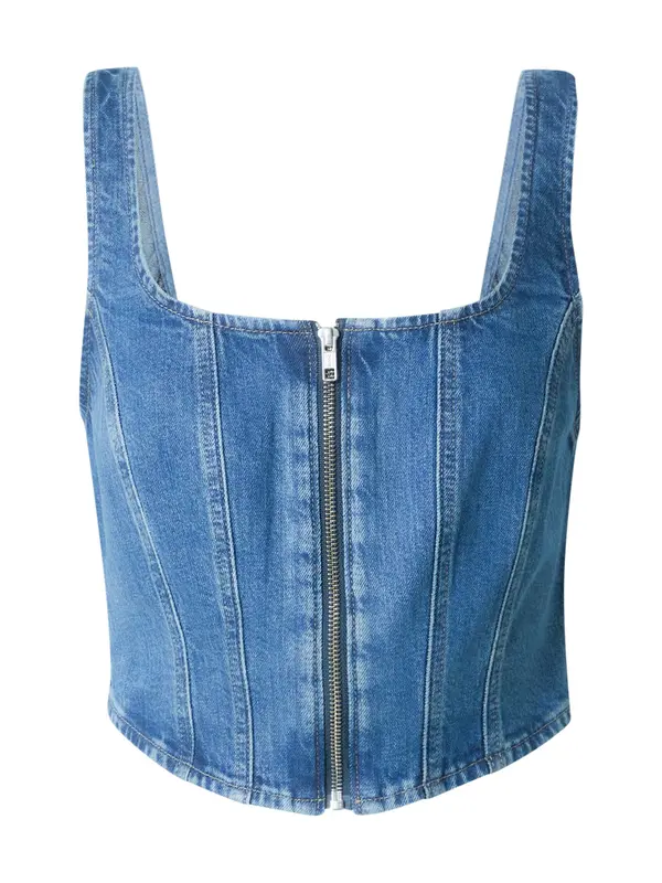 LEVI'S ® LEVI'S ® Top 'Seamed Zip Bustier Top'  moder denim
