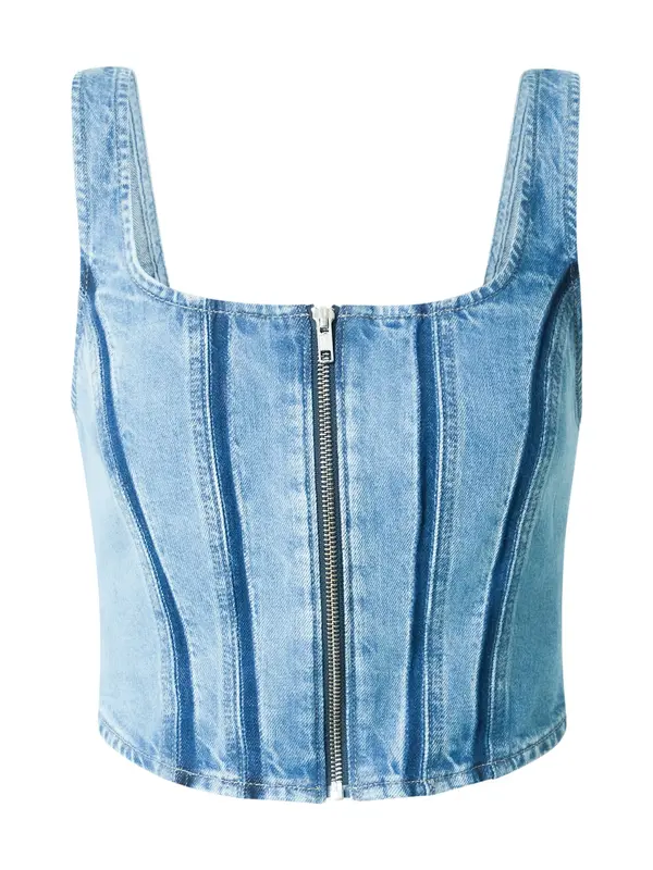 LEVI'S ® LEVI'S ® Top 'Seamed Zip Bustier Top'  moder denim
