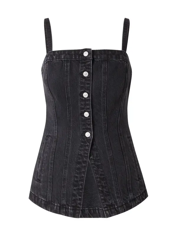 LEVI'S ® LEVI'S ® Top 'Tailored Bustier'  črn denim