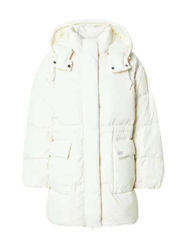 LEVI'S ® LEVI'S ® Zimska jakna 'WESTERN BUBBLE MIDDY'  off-bela