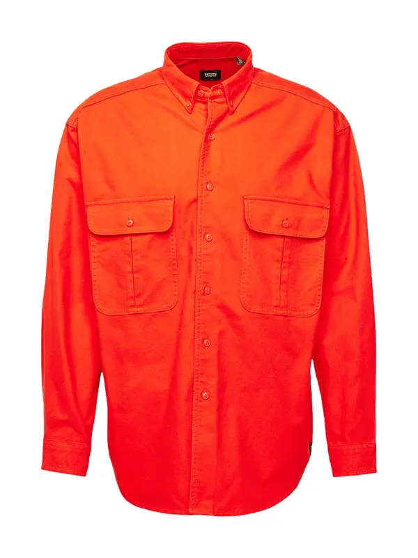 Levi's Skateboarding Levi's Skateboarding Srajca 'Skate L/S Woven'  oranžno rdeča