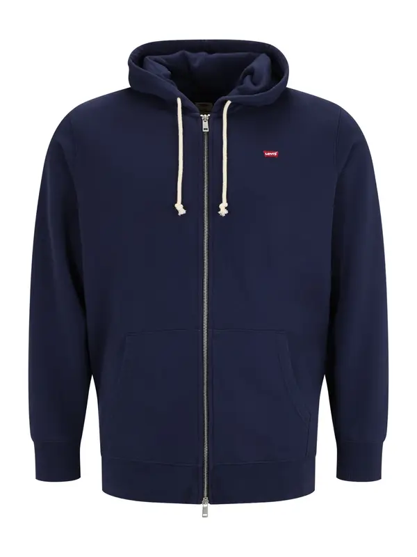 Levi's® Big & Tall Levi's® Big & Tall Jopa na zadrgo 'New Original Zip-Up Hoodie (Big & Tall)'  temno modra