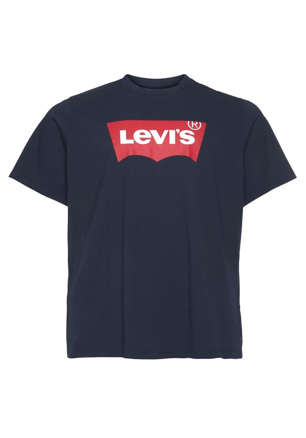 Levi's® Big & Tall Levi's® Big & Tall Majica 'Graphic Tee'  modra / temno modra / rdeča